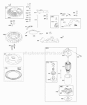 Part Location Diagram of 692909 Briggs and Stratton Spring-governor